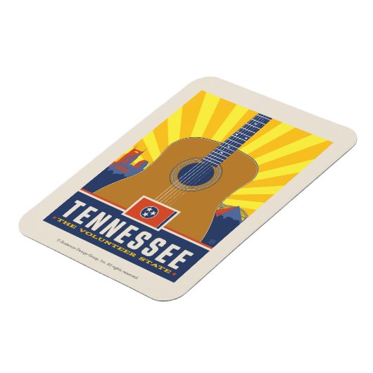 State Pride | Tennessee 2 Magneet (Linkerzijde)