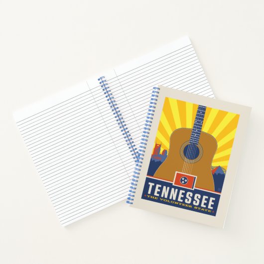 State Pride | Tennessee 2 Notitieboek (Binnen)