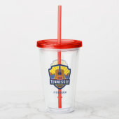 State Pride | Tennessee Acryl Drinkbeker (Voorkant)