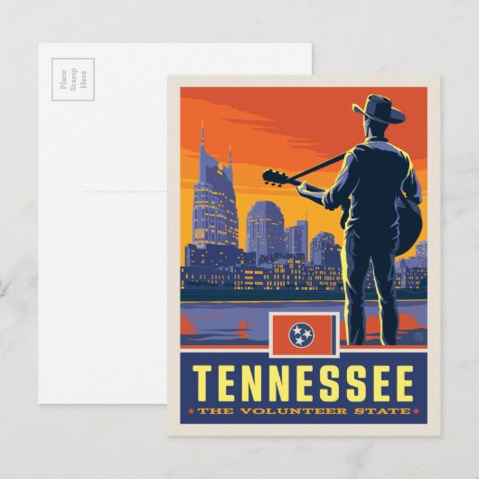 State Pride | Tennessee Briefkaart (Voorkant / Achterkant)