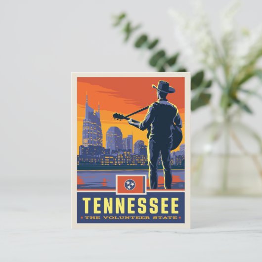 State Pride | Tennessee Briefkaart (Staand voorkant)