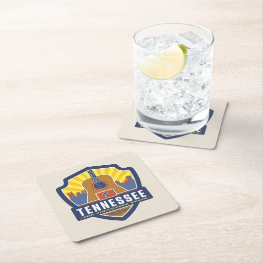 State Pride | Tennessee Kartonnen Onderzetters (Insitu)