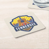 State Pride | Tennessee Kartonnen Onderzetters (Schuin)