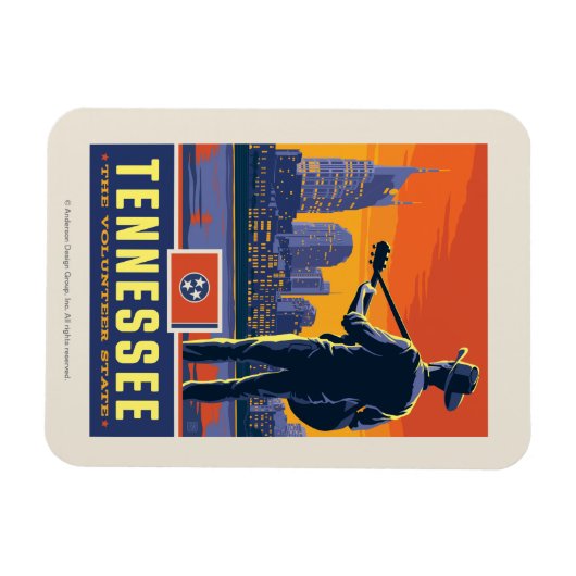 State Pride | Tennessee Magneet (Horizontaal)