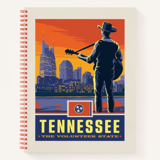 State Pride | Tennessee Notitieboek (Voorkant)