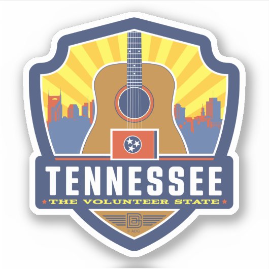 State Pride | Tennessee Sticker (Voorkant)