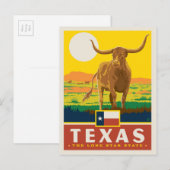 State Pride | Texas Briefkaart (Voorkant / Achterkant)