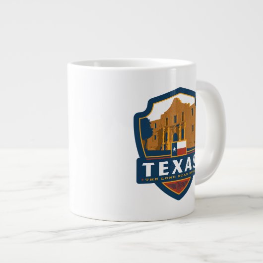 State Pride | Texas Grote Koffiekop (Voorkant rechts)