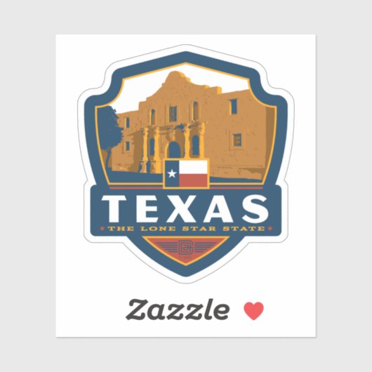 State Pride | Texas Sticker (Vel)