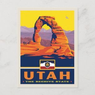 State Pride Utah Briefkaart