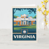 State Pride | Virginia Kaart (Gele Bloem)