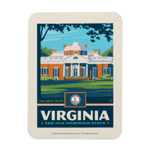 State Pride Virginia Magneet