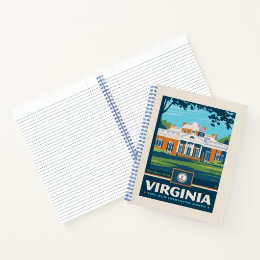 State Pride | Virginia Notitieboek (Binnen)
