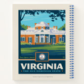 State Pride | Virginia Notitieboek (Achterkant)