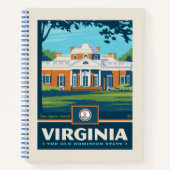 State Pride | Virginia Notitieboek (Voorkant)