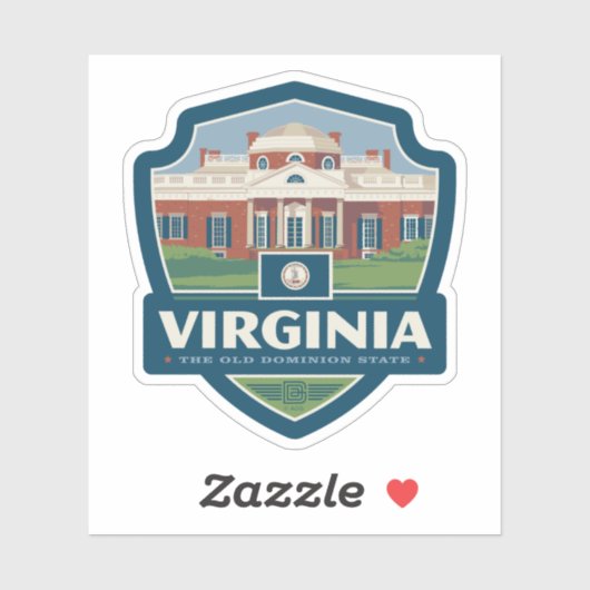 State Pride | Virginia Sticker (Vel)