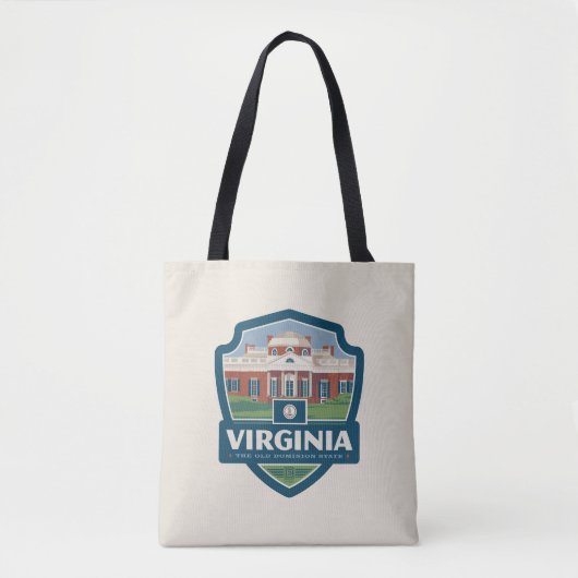 State Pride | Virginia Tote Bag (Voorkant)