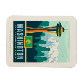 State Pride | Washington Magneet (Horizontaal)