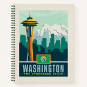 State Pride | Washington Notitieboek (Voorkant)