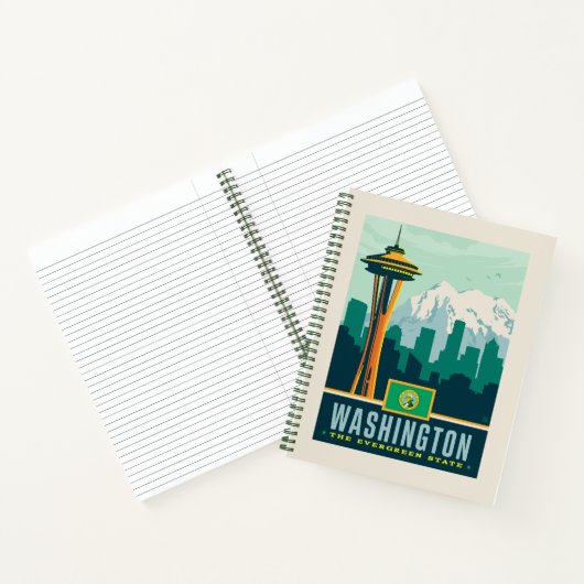 State Pride | Washington Notitieboek (Binnen)