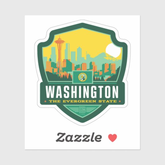 State Pride | Washington Sticker (Vel)