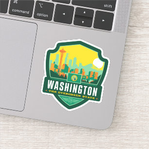 State Pride Washington Sticker