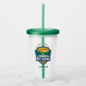 State Pride | West Virginia Acryl Drinkbeker (Voorkant)