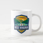 State Pride | West Virginia Grote Koffiekop (Rechts)