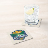 State Pride | West Virginia Kartonnen Onderzetters (Insitu)