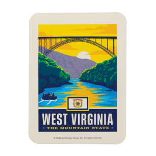 State Pride West Virginia Magneet