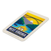 State Pride | West Virginia Magneet (Linkerzijde)