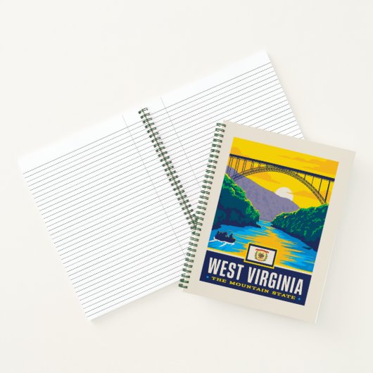 State Pride | West Virginia Notitieboek (Binnen)