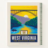 State Pride | West Virginia Notitieboek (Achterkant)