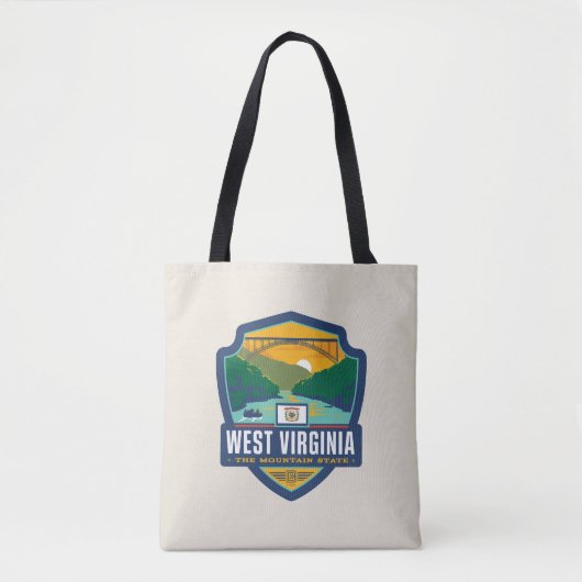 State Pride | West Virginia Tote Bag (Voorkant)