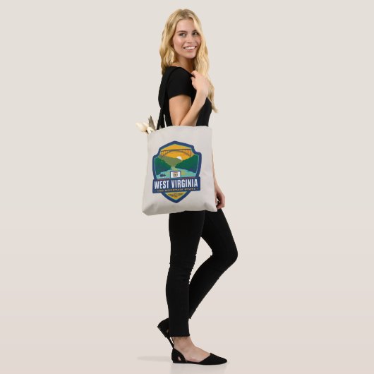 State Pride | West Virginia Tote Bag (Op model)