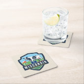 State Pride | Wisconsin 2 Kartonnen Onderzetters (Insitu)