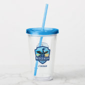 State Pride | Wisconsin Acryl Drinkbeker (Achterkant)