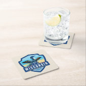 State Pride | Wisconsin Kartonnen Onderzetters (Insitu)