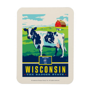 State Pride   Wisconsin Magneet