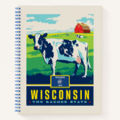 State Pride | Wisconsin Notitieboek (Voorkant)