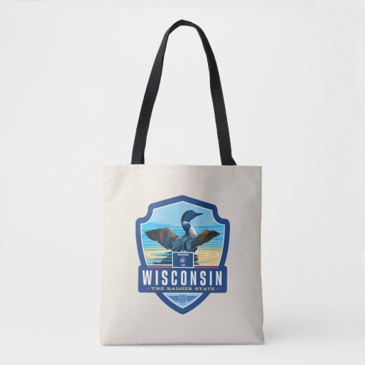 State Pride | Wisconsin Tote Bag (Voorkant)