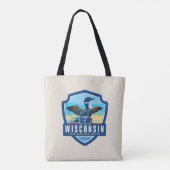 State Pride | Wisconsin Tote Bag (Achterkant)
