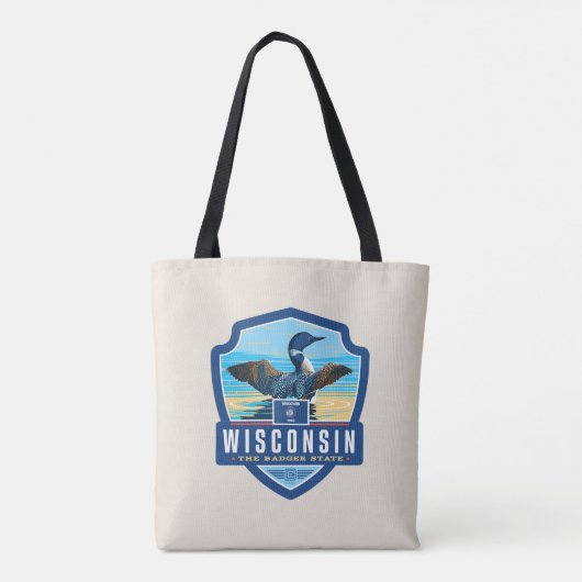 State Pride | Wisconsin Tote Bag (Achterkant)