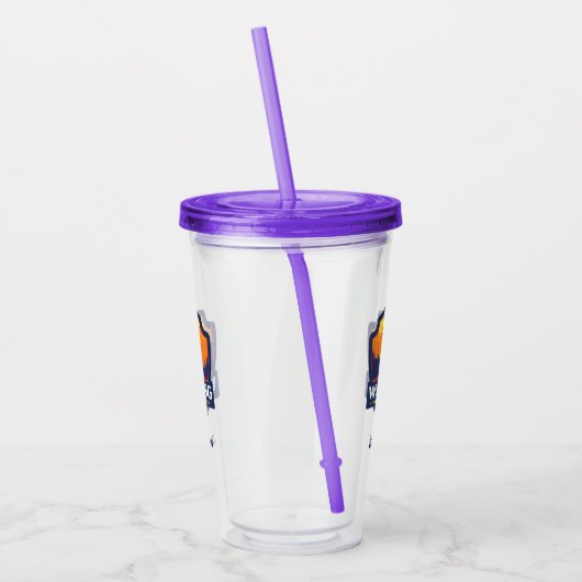 State Pride | Wyoming Acryl Drinkbeker (Links)