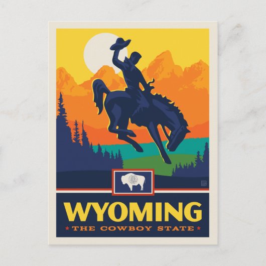 State Pride | Wyoming Briefkaart (Voorkant)