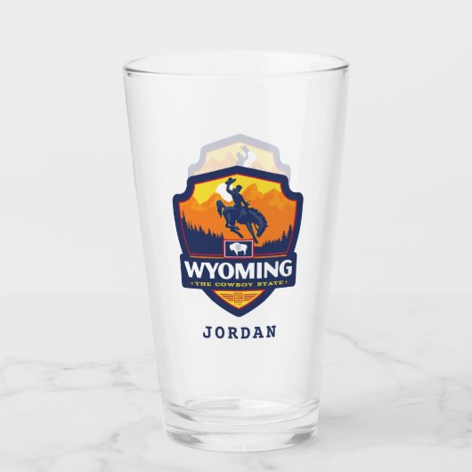 State Pride | Wyoming Glas (Voorkant)