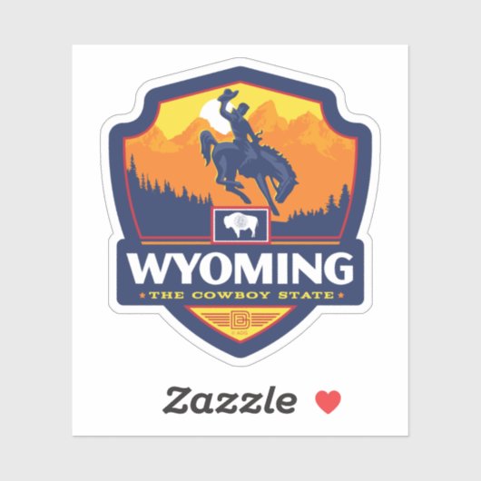 State Pride | Wyoming Sticker (Vel)