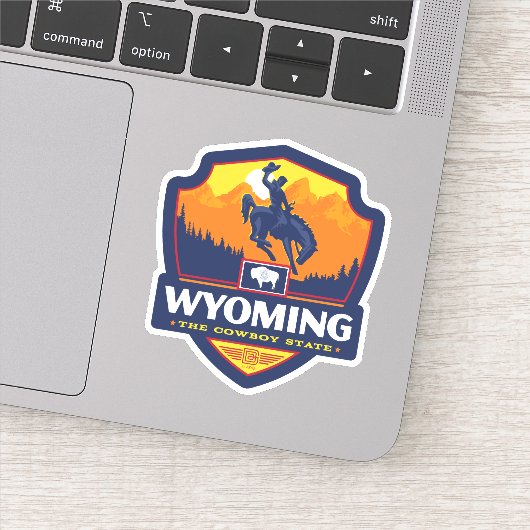 State Pride | Wyoming Sticker (Detail)