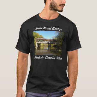 State Rd Bridge Ashtabula County Ohio T-shirt