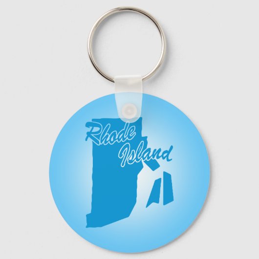State Rhode Island Sleutelhanger (Voorkant)